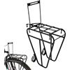 Generic Rastrelliera per mountain bike, portapacchi in acciaio, supporto per bagagli, sport, attività all'aperto, picnic
