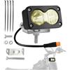 Generic Faro per Bicicletta Luce LED Impermeabile da 6500K Luminosissima