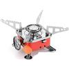 SMTYXS Mini Fornello Pieghevole Portatile da Esterno Stufa A Gas Bruciatore Campeggio Picnic BBQ Riscaldamento Testa Facile da Cucinare