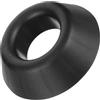PACKOVE Supporto per Palloni in Plastica Nero per Uso Interno, Stand Affidabile per Esposizione di Palloni da Calcio e Pallavolo, per Casa e Collezioni Sportive