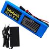 CQHZCL Batteria Per E-Bike Da 36 V 10 Ah Con Caricabatterie, Batteria Agli Ioni Di Litio Impermeabile Per Monopattini Elettrici E Go-Kart, Batteria Al Litio Sostitutiva (36V 10AH),T+JST