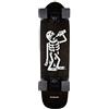Landyachtz - Longboard Skeleton Complete 2019, nero, 28,5 x 8 cm