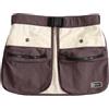 Generic Marsupio da fitness con spazio espandibile per palestra, viaggi, uso quotidiano, borsa sportiva unisex, Bianco e marrone., Bellezza di massa