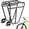 Generic Rack per bici da strada, in acciaio, 30 x 14 x 30 cm, regolabile da 3,3 a 4,2 cm, per biciclette anteriori e da 25 kg, cuscinetto per carichi da ciclismo per campeggio e attività all'aperto