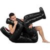 RTX SPORTS RTX MMA Dummy da lancio 180 cm | Judo, wrestling, BJJ, autodifesa Dummy | Tessuto vinilico | Sacco di sabbia non riempito per esercizi di sottomissione e difesa