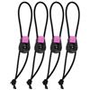 FOLODA 4pcs Pescatori Rod Binding Cord Tie Anti Slip Rinforzato Nylon Costruzione Rod Wrap Cinghia Cinghia Regolabile Attrezzi Da Pesca Organizzatori