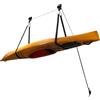 XYCFMDFTZ Copertura di sollevamento per kayak, supporto da soffitto per kayak con gancio e puleggia, sistema a funi con capacità di 57 kg, capacità per canoe, biciclette, scale e altro ancora