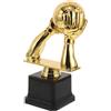 Angoily Coppa Premio Portiere Calcio Guanti Dorati in Plastica, Riconoscimento Versatile e Valore Motivazionale, Regalo per Adulti e Compleanni Sportivi