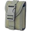 Générique Borsa a banana | Piccola tasca per cintura di servizio | di batteria per macchina fotografica compatta portatile, multifunzionale per piccoli strumenti, Verde militare,