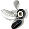 RENXUWS per supervisionare l'elica per Barche a 4 Pale in Acciaio Inossidabile 14.5x15 per Motore fuoribordo Mercury 135-300HP Prop 1/2 x15(15 splines)