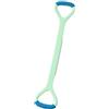 Navna Fascia di resistenza in silicone a 8 forme per stretching e rafforzamento della schiena con impugnatura antiscivolo per allenamento a casa o in treno
