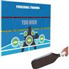 Generico Pickleball Training Wall Poster, Dink Practice Target Training Aid | Training Poster Improve Pickleball Game, Improved Accuracy, Control for Indoor Rooms, Yard Gym