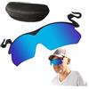 Générique Occhiali da sole a clip, occhiali da sole polarizzati anti-UV, occhiali da sole sportivi ultra leggeri | eleganti e senza montatura per la bicicletta all'aperto, il