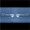 Generic Cache-phares pour Great Wall Haval H6 3e génération (2021-2022) en Polycarbonate Brillant Transparent