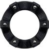 Generic Supporto per bibite per bowling ball in ABS 14,5 x 9,5 x 3 cm, accessorio per la pulizia rotante, base abrasiva per allenamento della palla ed esercizi di club