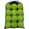 zwxqe Palline da Golf di Allenamento,12 Pezzi Attrezzature Da Colpo | Palline A Flusso D'Aria e Borsa A Rete A Cordona,per Uomini Donne Esterno Giardino Parco Spiaggia