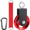 zwxqe Pulley System, Weight Cable Pulley, Load Bearing Gym Accessories, Multifunzionale Quick Release Workout Equipment for Home Setup Marine Device Handling Heavy Lifting