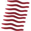 Generic Esca da Pesca Insetti Morbidi 4 Cm Esche per Vermi Sanguigni per Pesca in Mare D'acqua Dolce Confezione da 50 Pezzi in Gomma Rossa (200 pezzi per confezione)