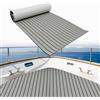 XYCFMDFTZ Rivestimento per pavimento della barca, autoadesivo in schiuma EVA in simil-legno di teak, tappetino antiscivolo per ponti navali, camper, yacht, ponti galleggianti e palestre