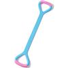 alloneslife Fascia elastica per fitness, 8 figure, antiscivolo, in silicone, per yoga, pilates e allenamento a casa
