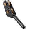 Generic con Puleggia con Punta Guida per Canna da Pesca a Doppio Rullo per Lenze Pesanti e Pesci Grossi - Lega Antiruggine, Design Compatto, 1 unità (5,0 mm)