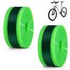 Generisch 2 rivestimenti antiforatura per pneumatici da bicicletta, in TPU per bici da corsa, anti-foratura, per pneumatici interni ed esterni (verde)
