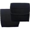zeroupshop Copripedali per bicicletta, in neoprene, per mountain bike, ciclismo su strada, custodia nera per trasporto S/M (due paia)