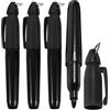 WRITWAA Marcatore Golf per Palline da Golf, Penna ABS Nera 4 Pezzi