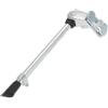 Wilgure Cavalletto laterale centrale per biciclette da 24-27 pollici, antiscivolo, regolabile, cavalletto laterale per mountain bike, cavalletto per mountain bike