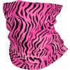 HJFCZH Zebra, tigre leopardata rosa, fascia sportiva multifunzionale, senza cuciture, per corsa, escursionismo, ciclismo e avventure all'aria aperta, morbida, traspirante, ad asciugatura rapida