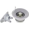 Thurso Surf Valvola d'Aria Gonfiabile per pagaia - Pezzi di Ricambio per Tappo a Cupola in PVC per SUP, Barca, Kayak (Grigio)