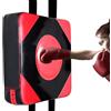 Odoukey Cuscino da boxe da boxe silenzioso 12x12x4 con altezza regolabile, cuscino da allenamento per palestra per impiegati