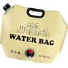 Generic Borsa dell'acqua portatile con rubinetto secchio pieghevole contenitore per acqua potabile sacchetti a tenuta stagna contenitori da campeggio
