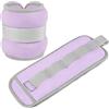 SZSMART 1 paio di pesi per polsi e caviglie, set di pesi per mani e piedi, per fitness, corsa, ginnastica, yoga, danza (rosa, 1 kg)