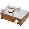 SMTYXS Fornello A Cassetta da Campeggio A Gas Viaggio for Esterni Portatile for Picnic Ad Alta Potenza Grill Forniture Cucina for Facile da Cucinare