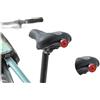 Yhenlovtt Coprisella in silicone per bicicletta con cuscinetto in gel, traspirante, per ammortizzare gli urti, antiscivolo, protezione per sella (B)