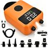 VeftBltrem 20PSI Pompa Elettrica SUP con Luce, Mini Pompa Sup Elettrica Ricaricabile, Gonfia/Sgonfiaggio Intelligente, Spegnimento Automatico per Tavole SUP, Kayak, Tenda, Materasso