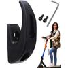 Generico Gancio Portaoggetti per Monopattino Elettrico, Parti Di Ricambio Per Scooter, Organizzatore Strumento Portata 50 Kg Per Attrezzature Pendolari Borse Giornaliere Zaini Sporte
