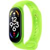 Xiaomi Cinturino Smart Band 7 Neon Green, Verde fluorescente, 160-224 mm