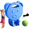 Generic Set di allenamento per tennis con palla rimbalzante, attrezzatura per | esercizi per giocatore singolo, kit per esercizi sportivi per principianti, per attività all'aperto, , palestra, casa