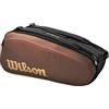 Wilson Pro Staff V14, Marrone, Holds up to 9 Rackets, borsa da tennis
