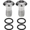 EMSea 2 bulloni freno compatibili con Shimano XT M8020 XT M8100 SLX M7100