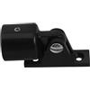 USHOBE Supporto Scorrevole in Nylon per Copertura Barca, Tappi Parasole per Kayak e RV, Accessori per Fissaggio Tendalino Regolazioni Rapide, Materiale Plastico Nero
