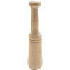 Fackelmann - Mortaio a mano in legno di faggio per tritare e schiacciare aglio, spezie, colore naturale, Ø 4 x 20 cm, 1 pezzo