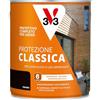 V33 Protettivo Completo per Legno a Solvente 6 Anni Protezione Classica