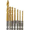 DEWALT Set di punte per trapano Impact Ready, Titanio, 7 pezzi (DD5157)