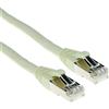 ACT Avorio 15 metri di cavo patch SFTP CAT6A snagless con connettori RJ45. Cat6a s/ftp snagless iv 15,00m (FB6015)
