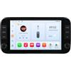 OEM Lettore multimediale compatibile con Carplay, sistema di controllo vocale avanzato, sistema di navigazione, compatibile con Fiat Panda dal 2013 al 2020, modello QS6-4G, processore 8Core, 6G di RAM, 64G di memoria