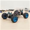 4 Pezzi Ruote con Cerchi in Alluminio Fuoristrada per Modellismo Dinamico