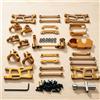 Kit di Collegamento Sospensioni in Alluminio Kit Tiranti Auto RC Lavorato a CNC